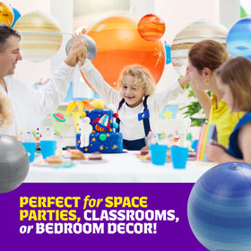 Dan&Darci Uranus-Neptune inflatable for dual-planet exploration and space-themed learning