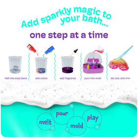 Dan-Darci liquid colors in red, blue, yellow, pink for layered soaps