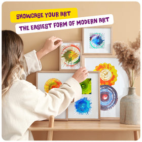 Dan&Darci metallic paints add shimmering accents to creations.