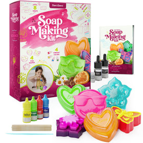 Dan&Darci molds and tools enhance kid craft activity.