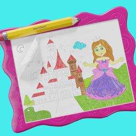 Dan&Darci printed design sheets invite imaginative tracing and storytelling