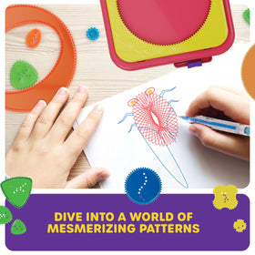 Dan&Darci Spiral Art Studio instruction book—step-by-step ideas for beginners