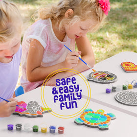 Dan&Darci stepping stones paint set with seven colors included