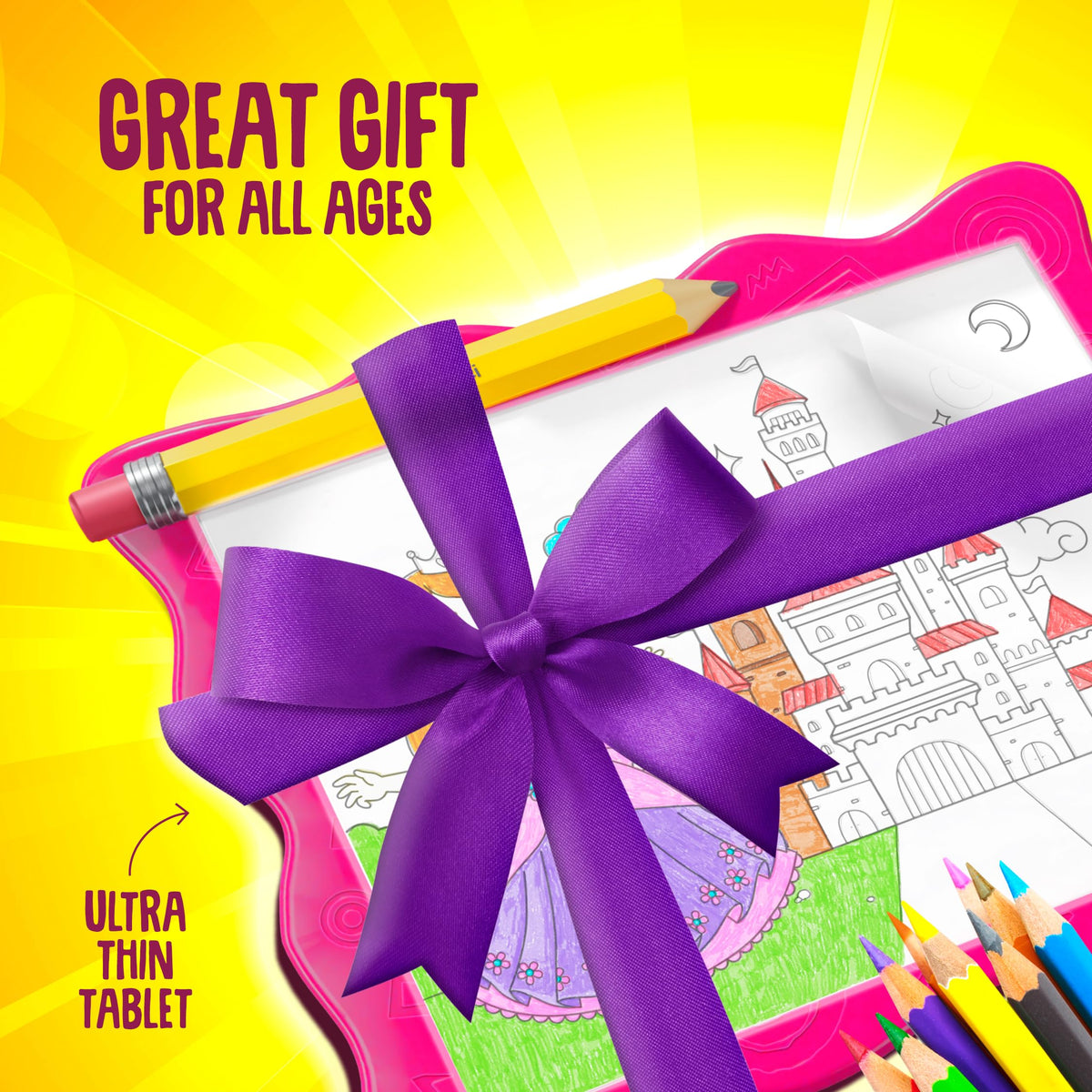Dan&Darci ultra-slim pad is perfect for travel and playdates
