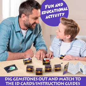Dancing Bear instruction guide explains geology in kid-friendly terms.