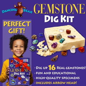 DANCING BEAR learning guide completes the kit with crystal facts and photos