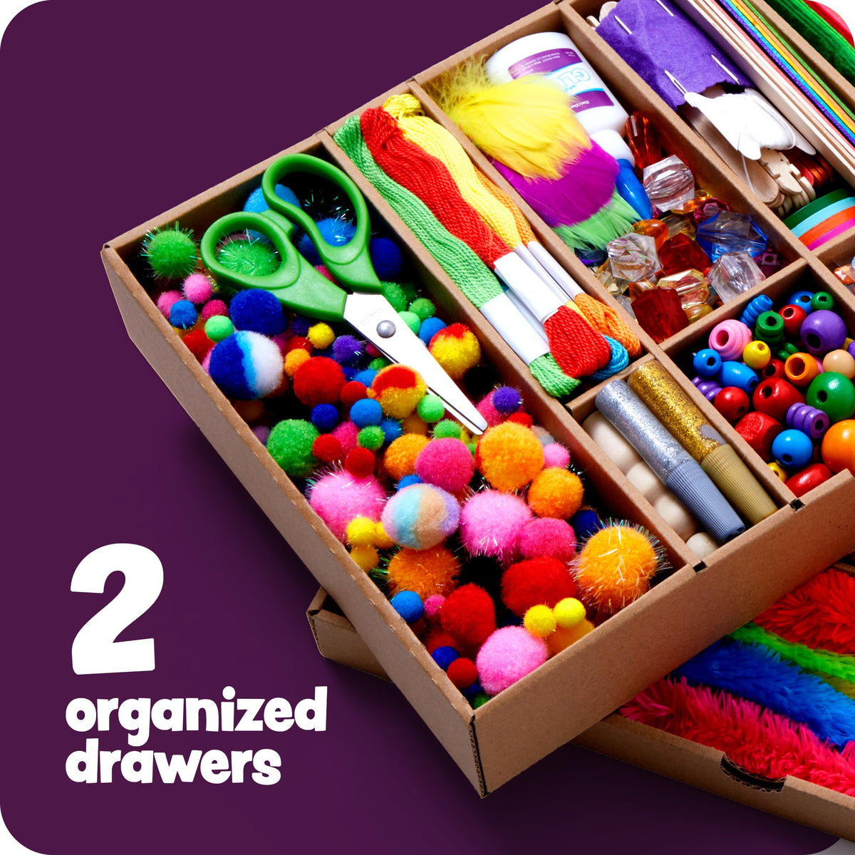 Dan&Darci Arts and Crafts Vault pipe-cleaners in bright colors for jewelry and shapes