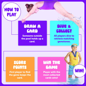 Dan&Darci complete game set includes gems, cards, bag, and manual.