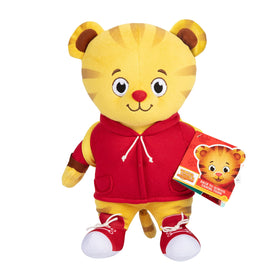 Daniel Tiger's Neighborhood 12-inch plush is soft and cuddly.