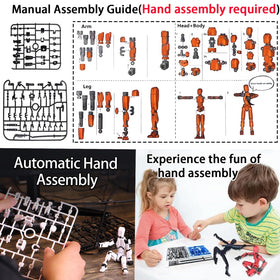 DANONI Titan13 hand shapes and four weapons for versatile poses.