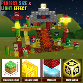Daoyehsy 1-inch blocks fit most brands for versatile builds