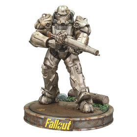 Dark Horse Maximus figure, front view, showcasing detailed Power Armor for shelf display.