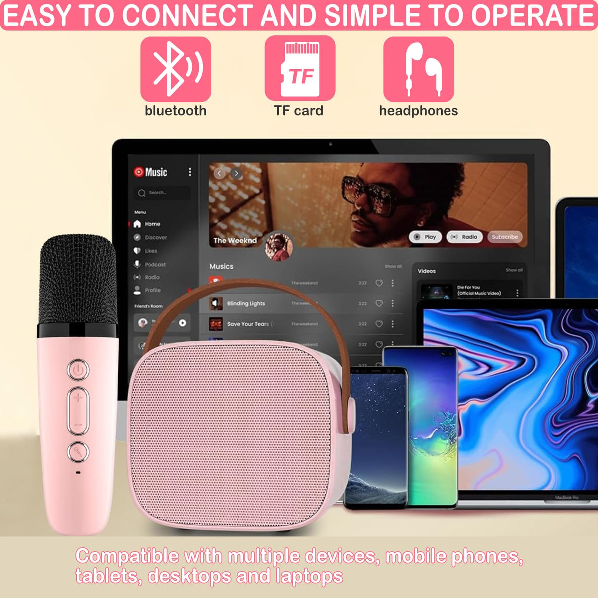 Darkant Bluetooth 5.3 pairing enables quick device connection.