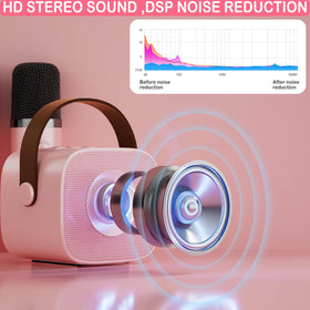 Darkant portable karaoke speaker showing compact design for on-the-go fun.