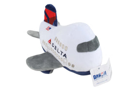 Daron Delta plush toy front view showing a soft cuddle-friendly appearance.