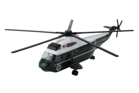 Daron Marine One VH-3D features moving rotors for dynamic pretend flights.