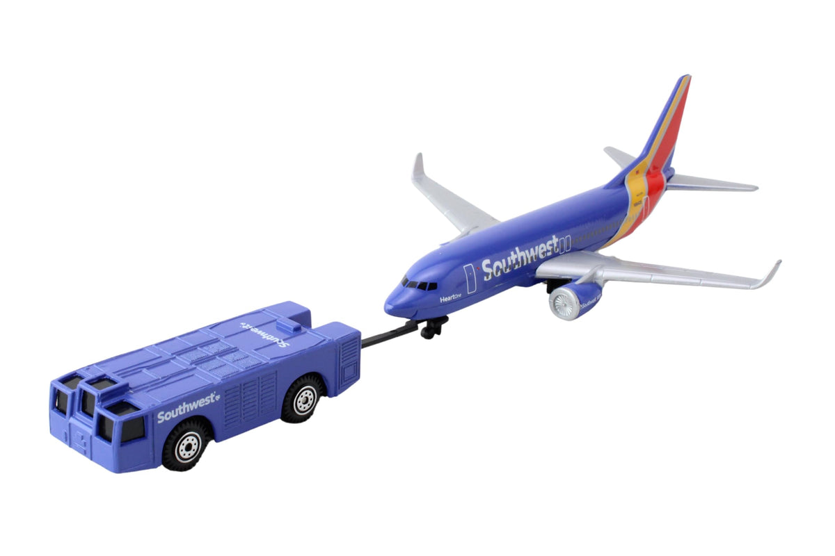 Daron Spirit traffic signs help organize pretend airport traffic and routes.