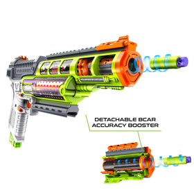 DART ZONE Nitroshot mag-fed handle highlights quick reloads in battle