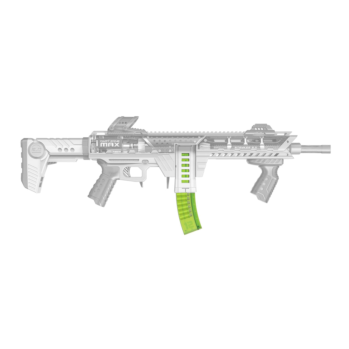 Nitroshot+ darts demonstrate impressive reach up to 200 feet in optimal conditions.