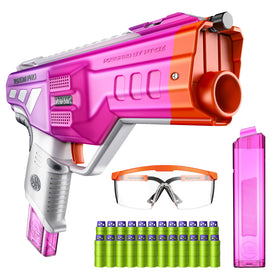 Dart Zone Nitroshot+ Venom Pro UV color change in action, adding dramatic mid-battle flair.