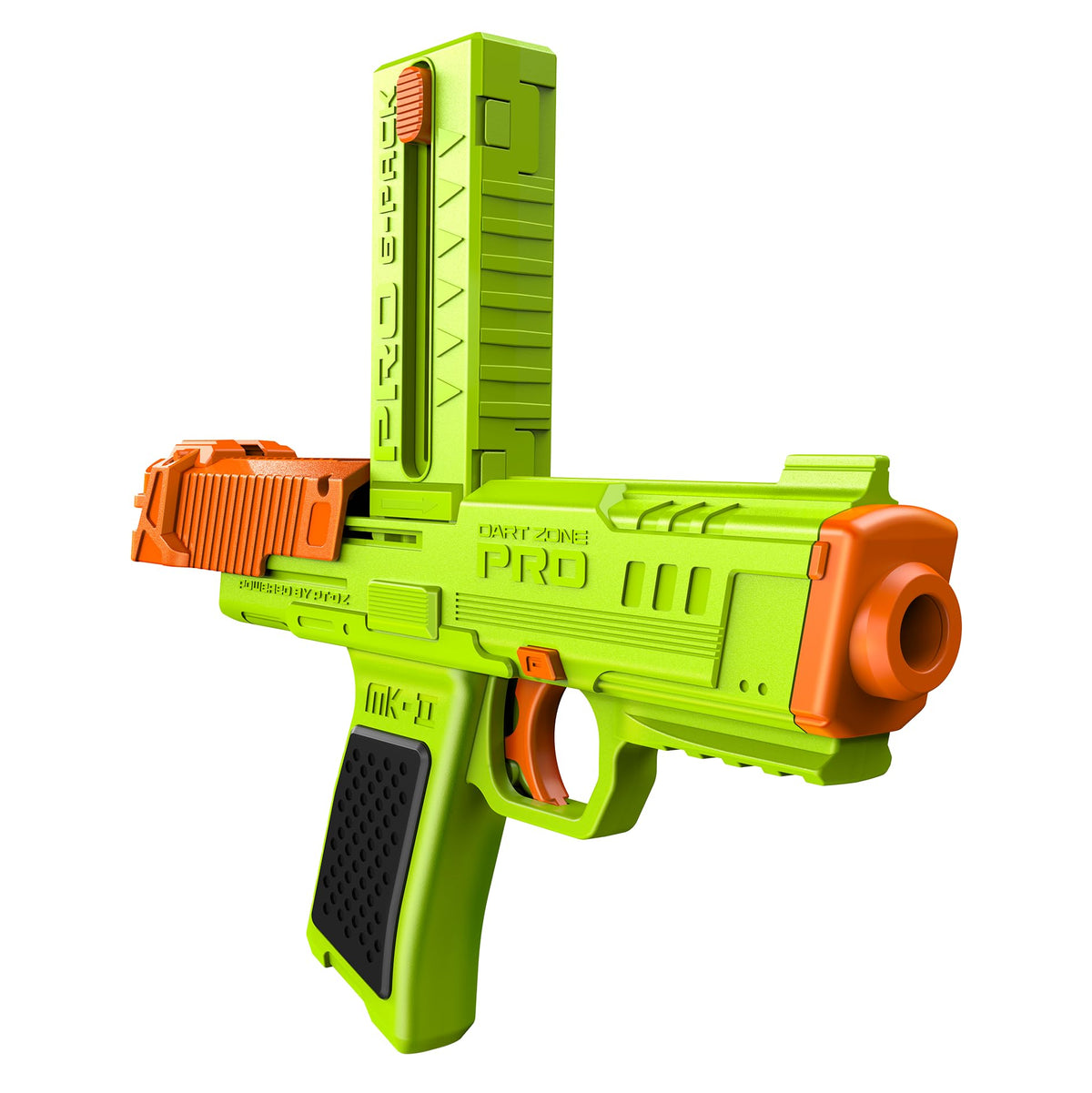 Low-powered spring option on MK-2 for controlled, close-range blasts