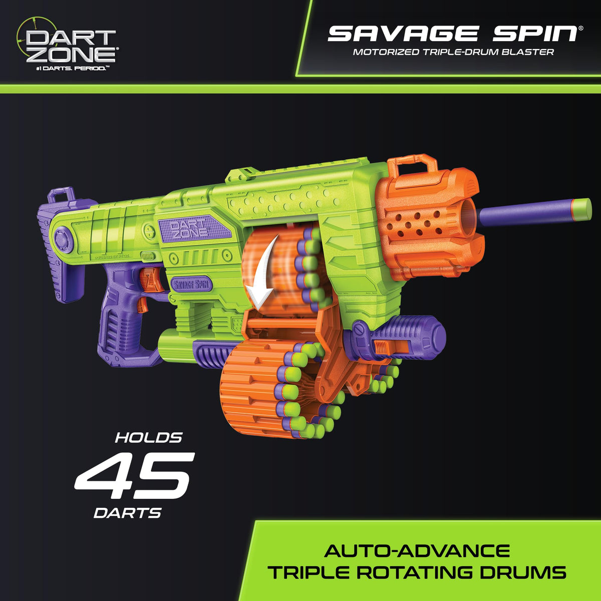 Savage Spin telescoping stock extended for comfortable shooting stance.