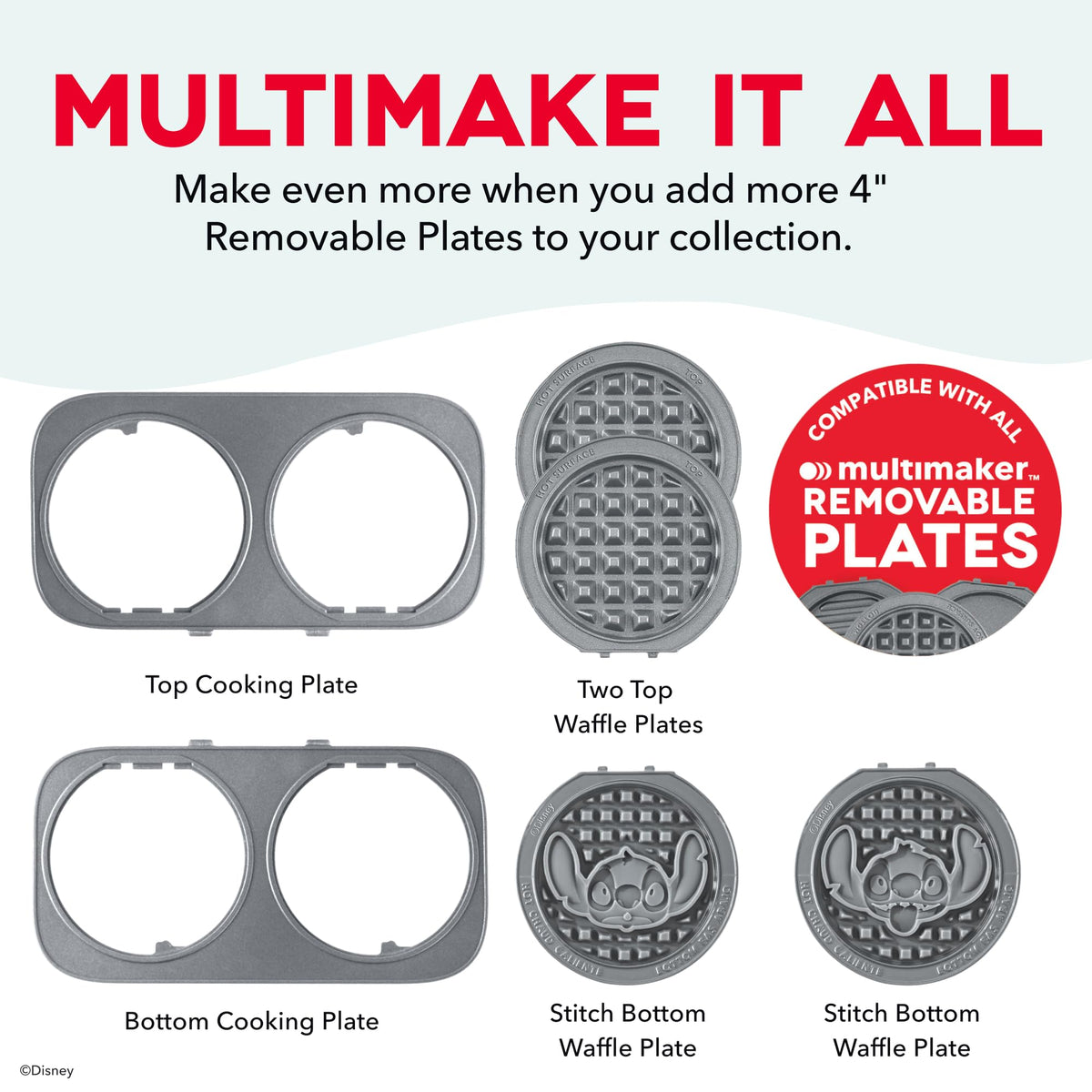 Dash classic mini plates deliver reliable waffles with easy cleanup.
