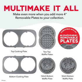Dash classic mini plates deliver reliable waffles with easy cleanup.