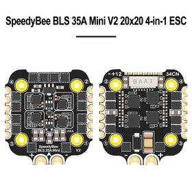 DashRC SpeedyBee F405 Mini dual BEC outputs layout, flexible power for FPV gear.