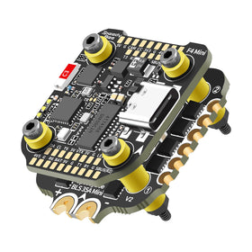 DashRC SpeedyBee F405 Mini ESC board close-up, 4-in-1 BLHeliS for smooth motor drive.