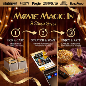 Gift-ready packaging from Date Night Brands Movie Night Box for holidays and celebrations.