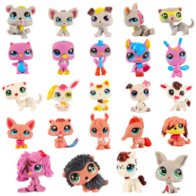Daughe 24pcs LPS figures pack for imaginative play