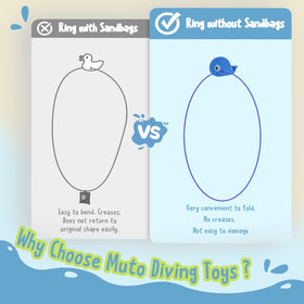 DAUXONE torpedo dive toys for fast, exciting play