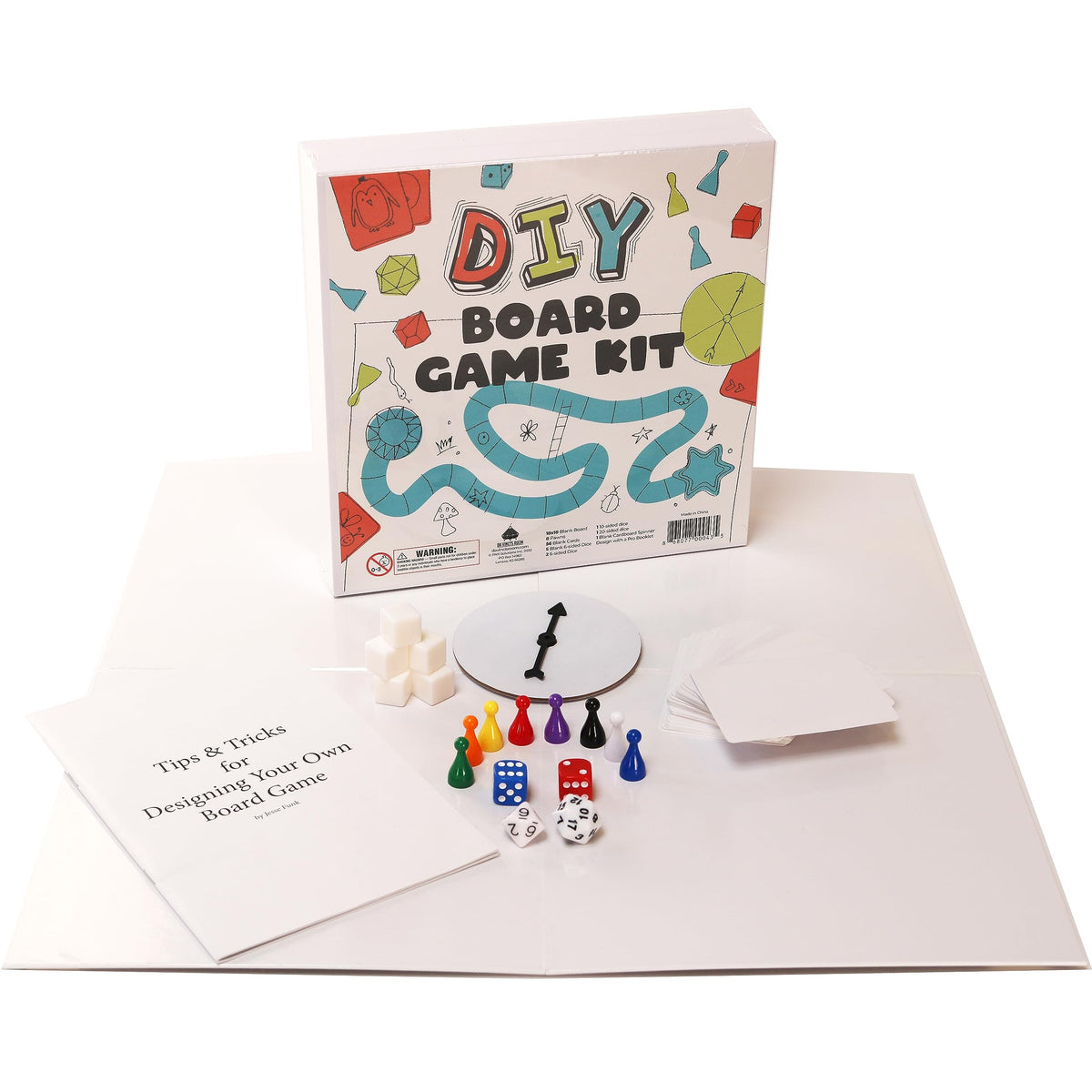 Da Vinci's Room kit: blank board for quick idea testing and prototyping