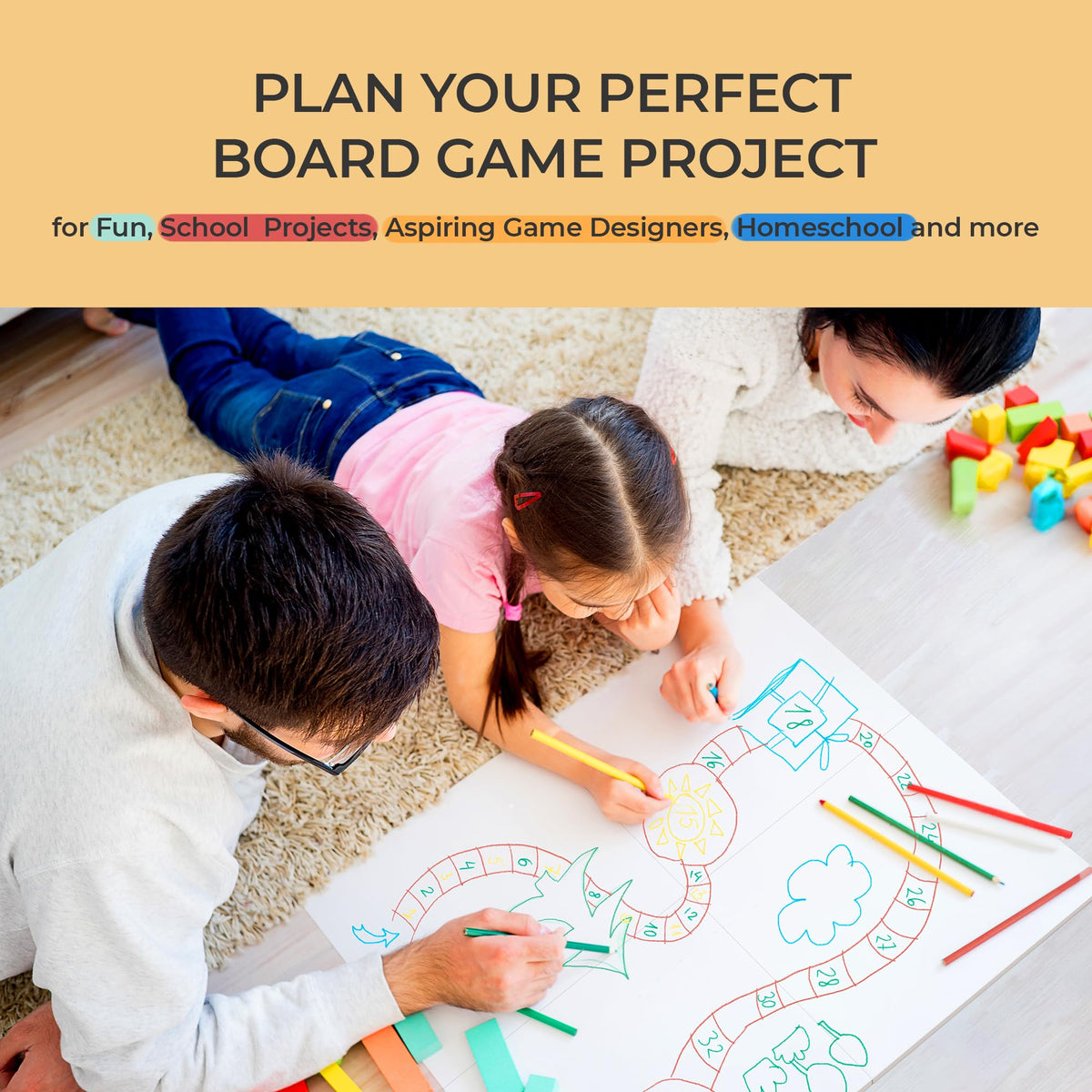 Da Vinci's Room kit: blank cards for custom rules and ideas