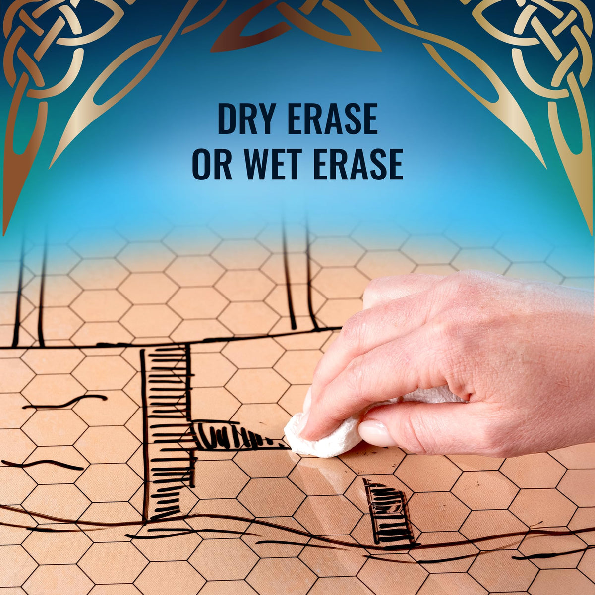 da Vinci's Room dry erase or wet erase compatibility for on-the-go edits