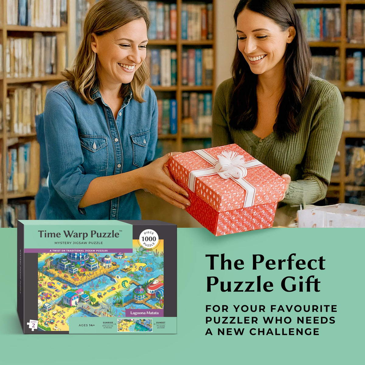 Da Vinci's Room Time Warp is a collectible series piece to expand your puzzle shelf.