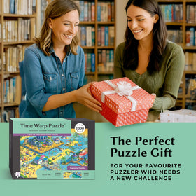 Da Vinci's Room Time Warp is a collectible series piece to expand your puzzle shelf.