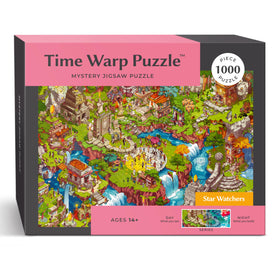 Da Vinci's Room Time Warp Day Scene cover—engaging day-to-night transition for puzzling