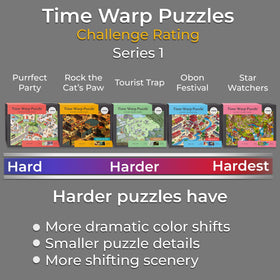 Da Vinci's Room Time Warp Finished Frame Preview—easy to display as collectible art