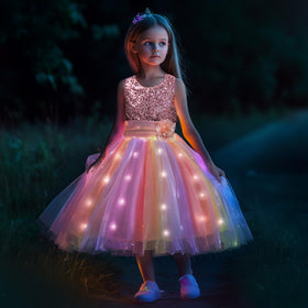 Davvew LED light-up skirt provides gentle glow during play