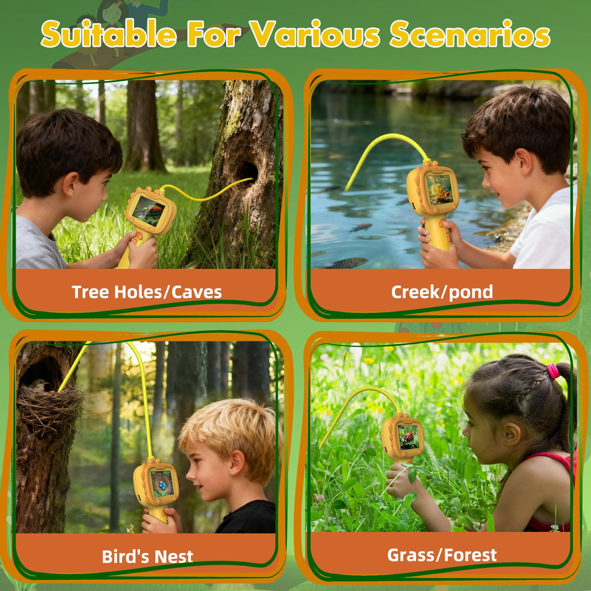 Daxiongmao borescope educational gift for curious kids exploring nature