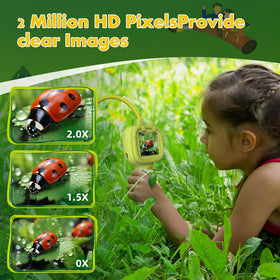 Daxiongmao borescope for nature micro-world exploration and tactile discovery