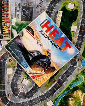 Days of Wonder HEAT Rocky Roads Germany track highlighting high speed and chicanes