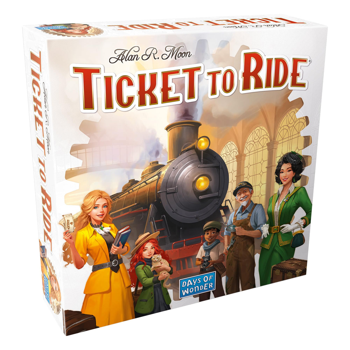Days of Wonder Ticket to Ride: giant North American map for immersive family play.