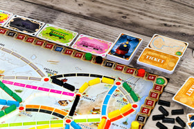 Days of Wonder Ticket to Ride: longest route trophy as a strategic milestone.
