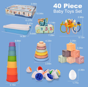 Dazhshun soft stacking rings for grasping and sorting practice