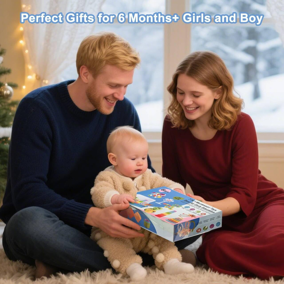 Dazhshun baby gift set suitable for ages 6-18 months and beyond