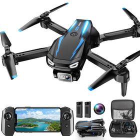 Dazlen drone with 1080p camera captures crisp aerial footage for stunning views.