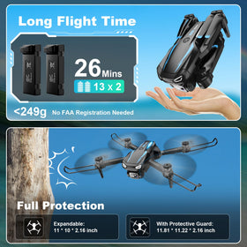 Dazlen drone carry case keeps gear organized for travel.